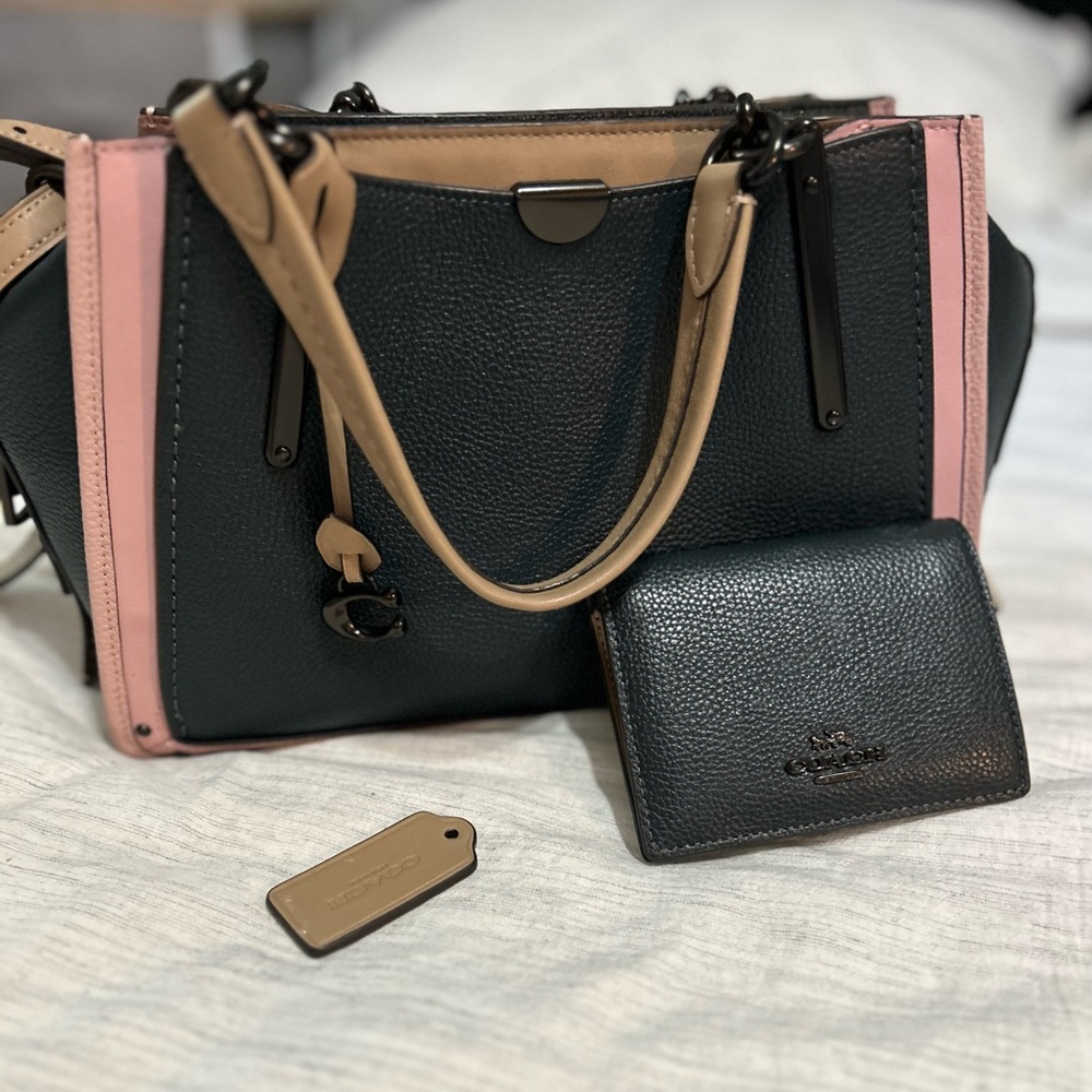 Coach Dreamer In Color Block W/ Wallet - image 1